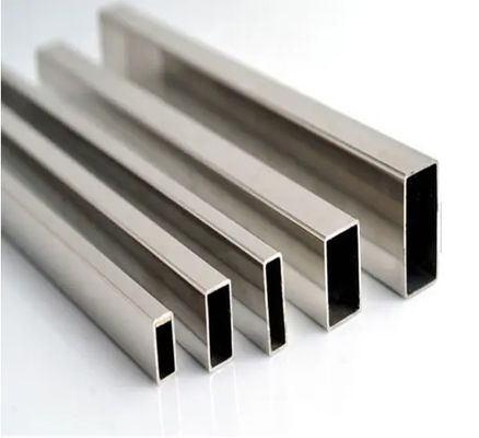 Forma rettangolare 201 tubo in acciaio inossidabile 50 x 100 x 1,5 mm