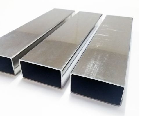 2 × 4 × 0,125 &quot; 6m Lunghezza 304 tubo rettangolare in acciaio inossidabile