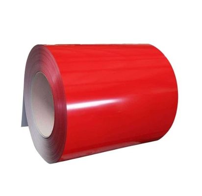 Colore rosso PPGI PPGL DX51D bobina di ferro galvanizzato preverniciato