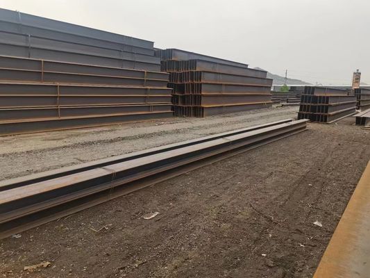 Acciaio strutturale Profili in acciaio al carbonio larghe flange I fascia ASTM A572 grado 55 5&quot; X 16#