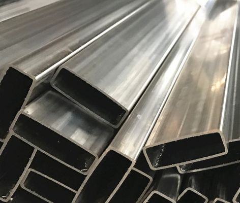 Tubo RHS rettangolare in acciaio inossidabile di grado 316