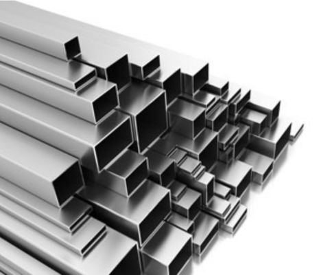 ASTM A240-22 Tubo in acciaio inossidabile senza cuciture 316L Sezione vuota decorativa rettangolare lucidata