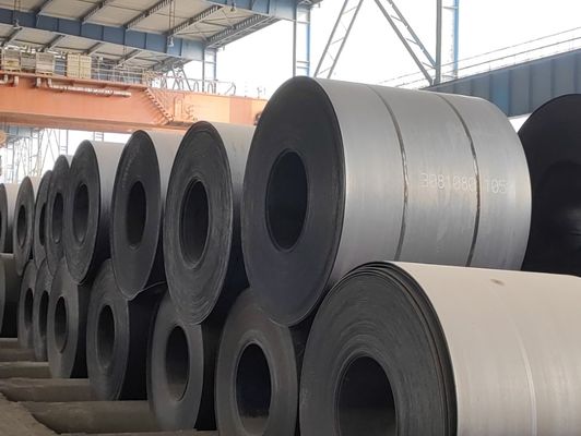 Q235 bobine di acciaio al carbonio laminate a caldo, inossidate e con olio 3-25 mm