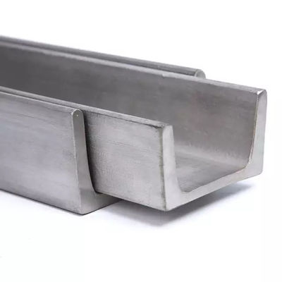 304 in acciaio inossidabile canale C da 6m a 12m laminato a caldo
