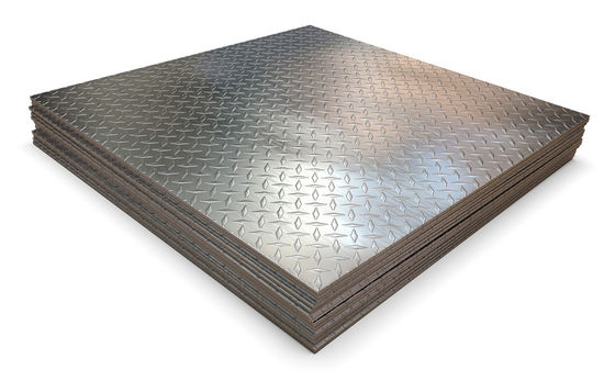 A240M ASTM 316L Piastra a quadri in acciaio inossidabile laminata a caldo