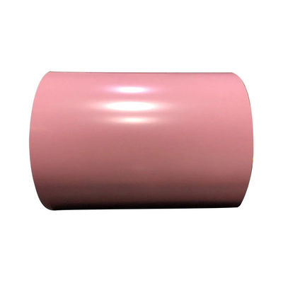 Colore rosa PPGI PPGL bobina in acciaio pre-tinto DC03 0,12-2 mm